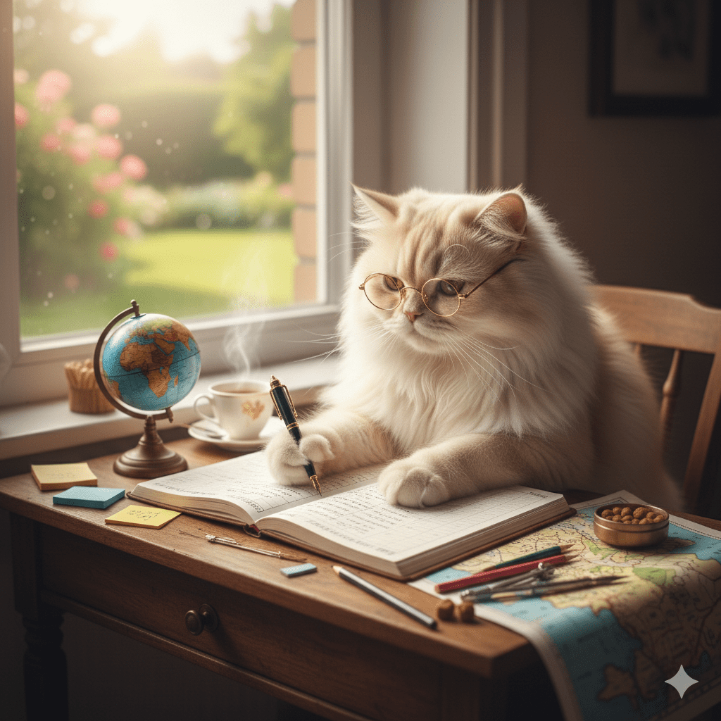 무기력증 극복하는법을 고민하며 축 처져 있는 고양이 모습