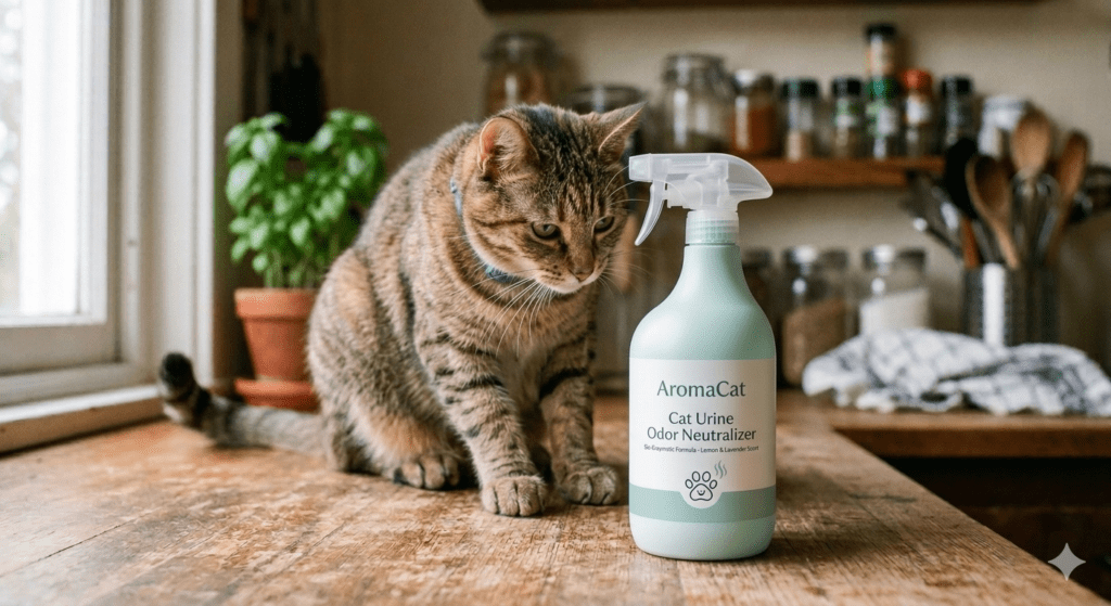 고양이 소변 냄새 제거용 탈취제 스프레이 제품