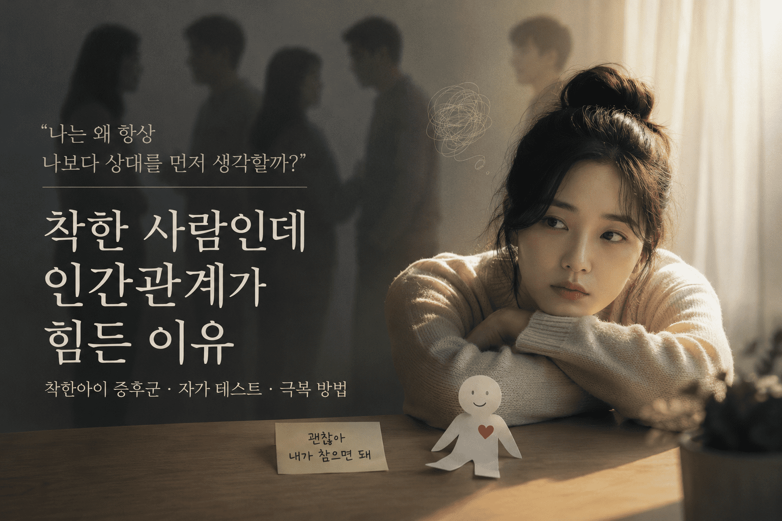 착한사람 컴플렉스를 나타내는 대표이미지
